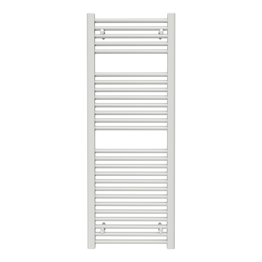 Sèche-serviette eau chaude mural - SCALA N BLANC - 1200 x 450 mm - 26 tubes - 499 W
