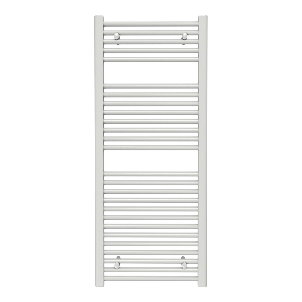Sèche-serviette eau chaude mural - SCALA N BLANC - 1200 x 500 mm - 26 tubes - 546 W