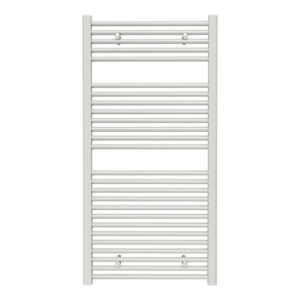 Sèche-serviette eau chaude mural - SCALA N BLANC - 1200 x 600 mm - 26 tubes - 649 W