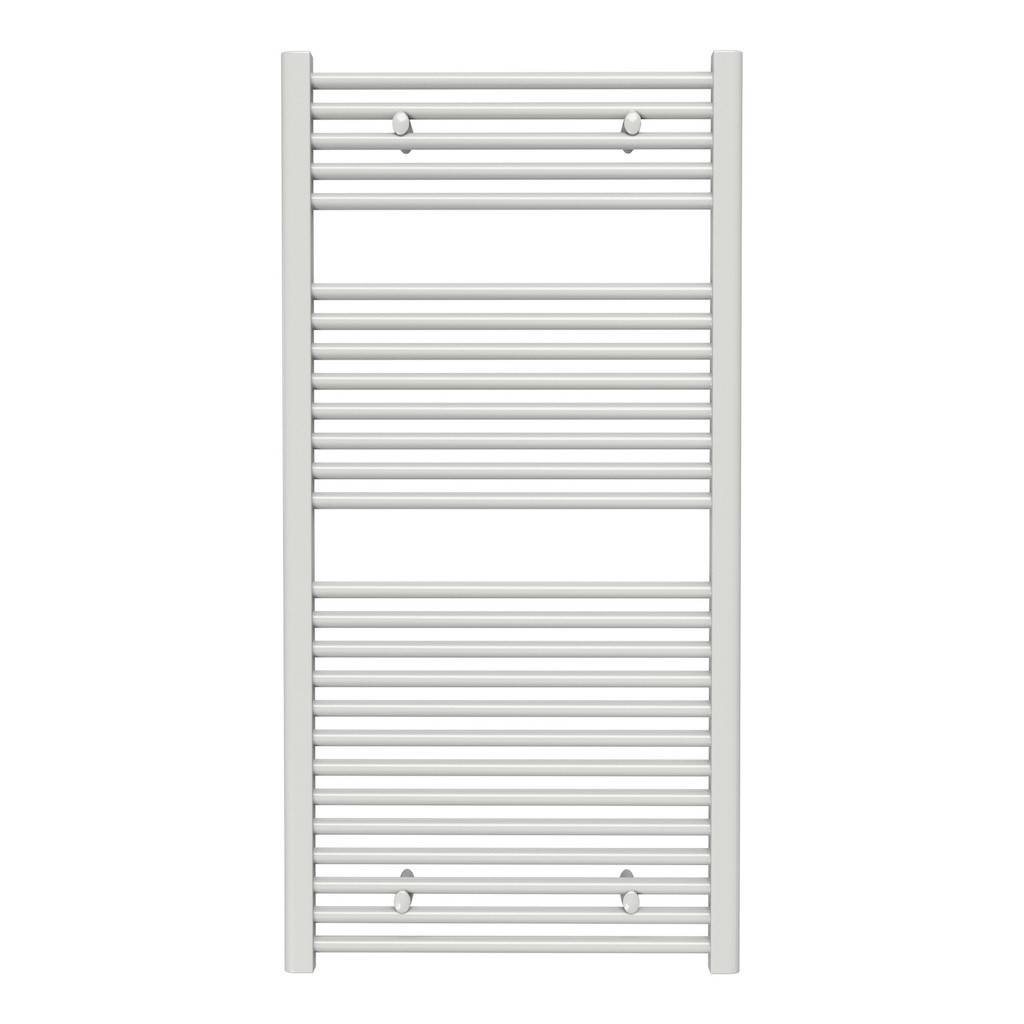 Sèche-serviette eau chaude mural - SCALA N BLANC - 1200 x 600 mm - 26 tubes - 649 W