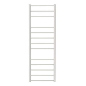 Sèche-serviette eau chaude mural - SUNIT BLANC - 1443 x 500 mm - 11 tubes - 494 W