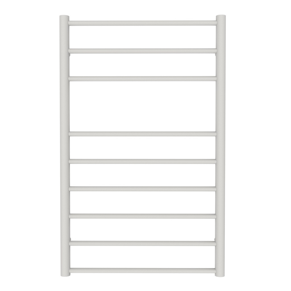 Sèche-serviette eau chaude mural - SUNIT BLANC - 943 x 600 mm - 9 tubes - 239 W