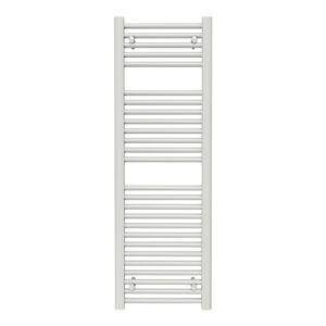 Sèche-serviette eau chaude mural vertical - SCALA N BLANC - 1200 x 400 mm - 26 tubes - 461 W