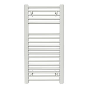 Sèche-serviette eau chaude mural vertical - SCALA N BLANC - 800 x 400 mm - 18 tubes - 316 W