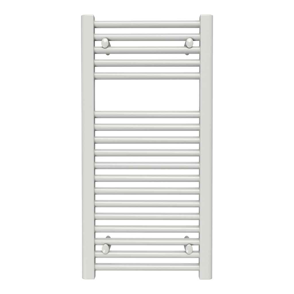 Sèche-serviette eau chaude mural vertical - SCALA N BLANC - 800 x 400 mm - 18 tubes - 316 W