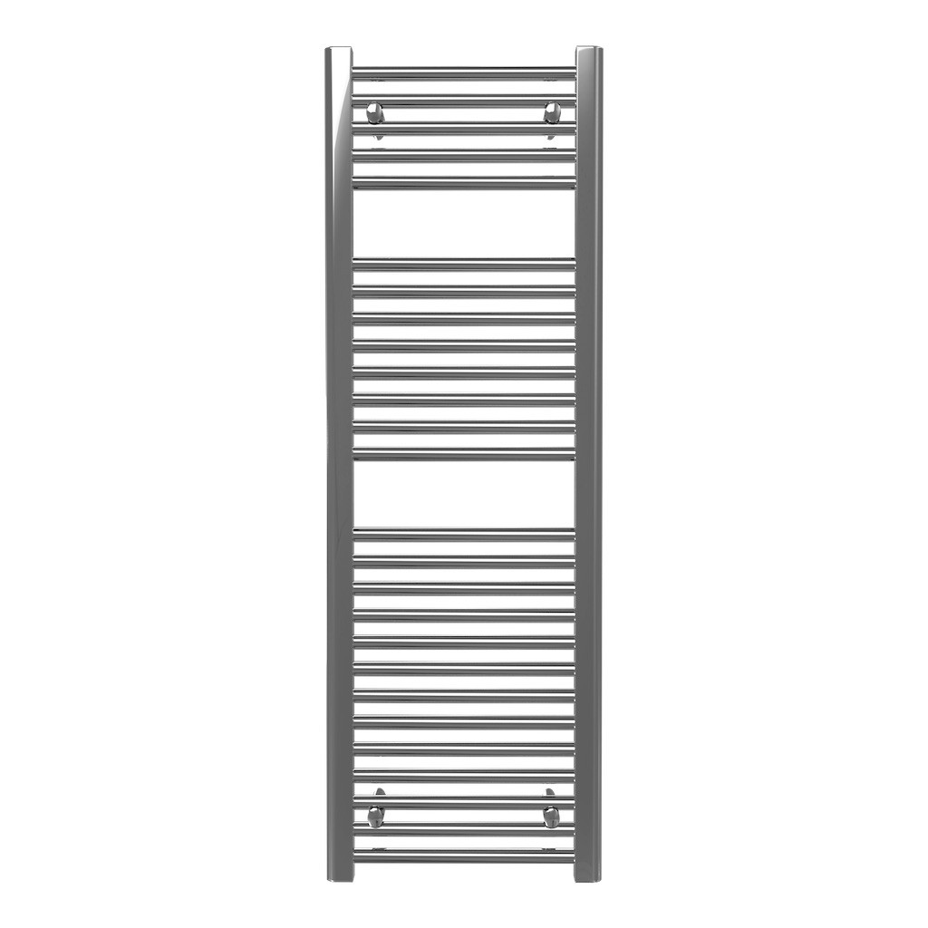 Sèche-serviette eau chaude mural vertical - SCALA N CHROME - 1200 x 400 mm - 26 tubes - 461 W