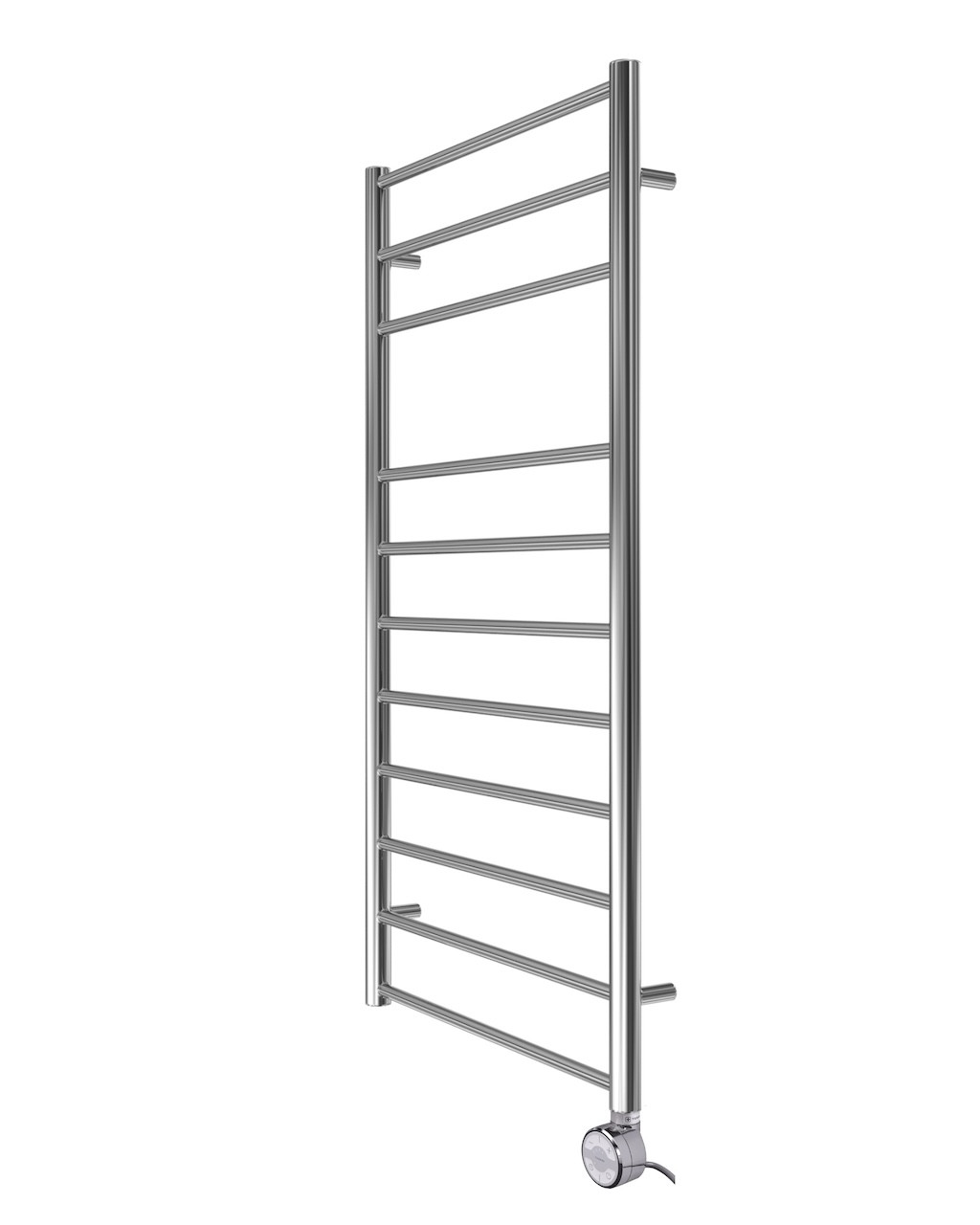 Sèche-serviettes électrique mural - SUNIT chrome - 1143 x 500 mm - 11 tubes - 200 W
