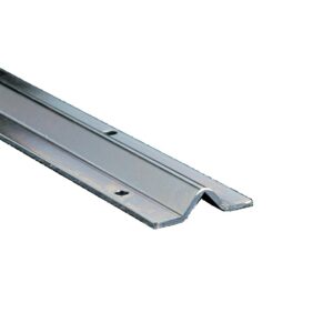 Rail à visser en V pour portails roulants longueur 3 m largeur 65 mm MANTION 20021VV/3