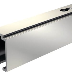 Rail aluminium anodisé 3 ml pour coulissant SAF120 MANTION 11312/300
