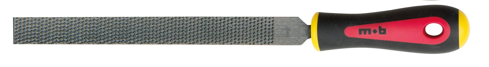 Râpe plate manche bi-matière 250 mm moyenne piqûre MOB OUTILLAGE 0940258201