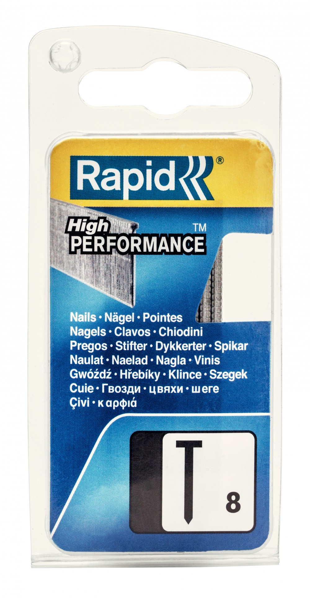 Lot de 1000 pointes de finition avec tête RAPID 8, 30 mm