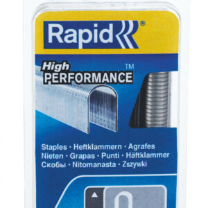 Lot de 960 cavaliers fil plat RAPID 7, 12 mm