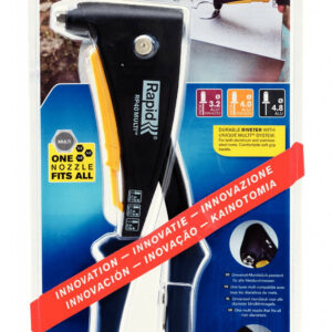Pince à riveter RAPID RP40 Multi pour rivets aluminium & inox Ø3,2/4/4,8mm