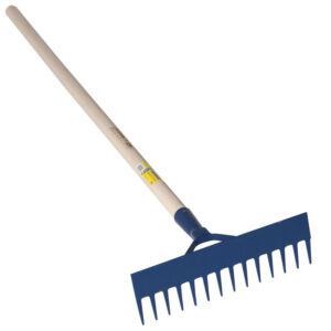 Râteau racloir à béton 14 dents emmanché droit 150 cm OUTILS PERRIN 514114