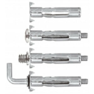 Chevilles PLAC avec vis Cruciforme M4 x 32 mm