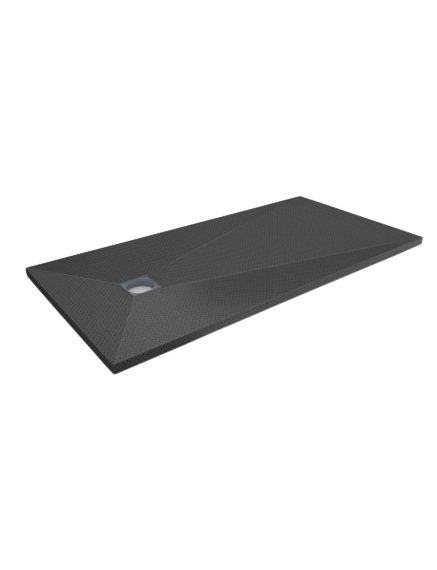 Receveur à carreler 1800 x 900 x 45 mm PANODUR CLASSIC sans bonde trou excentré LAZER 340162