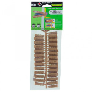 Lot de 50 chevilles à expansion grapex RED HEAD, Diam.8 x L.32 mm