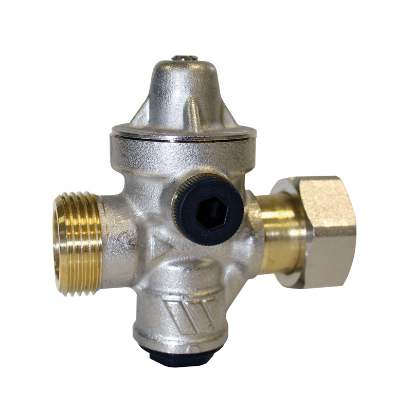 Réducteur de pression RÉDUFIX en laiton DZR mâle femelle écrou tournant 3/4'' WATTS 2282210