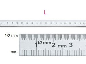 Réglet flexible en acier inoxydable 1000 mm BETA 1682 1000
