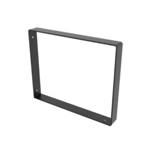 Equerre Style industriel en acier mat noir, H.21.1 x P.26 cm