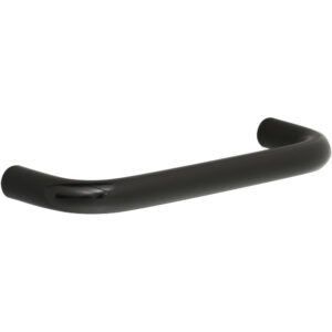 Poignée de meuble zamak brillant, entraxe 96 mm
