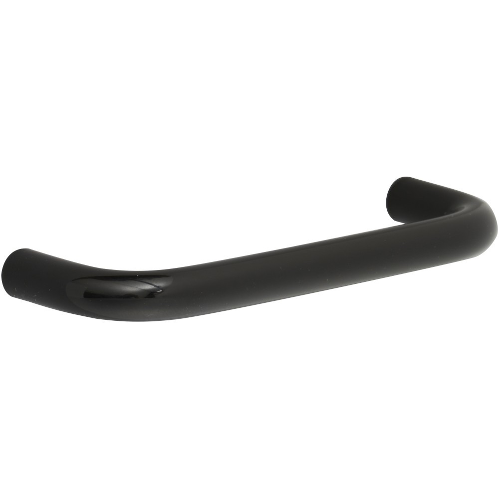Poignée de meuble zamak brillant, entraxe 96 mm
