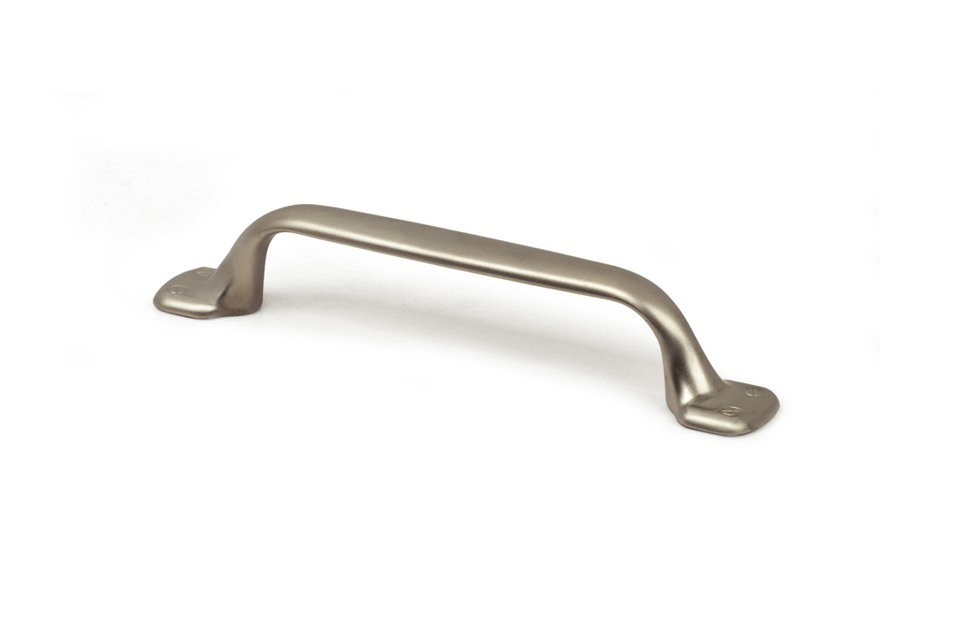 Poignée de meuble zamak satiné, entraxe 96 mm