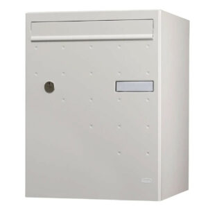 Boîte à colis - Atout - blanc mat satiné - 1 porte