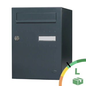 Boîte à colis - Eclipse - gris anthracite mat - 1 porte