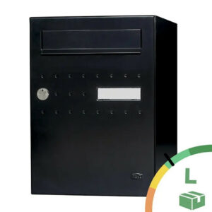 Boîte à colis - Eclipse noir mat - 1 porte