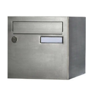 Boîte aux lettres normalisée 1 porte extérieur - Rivage - inox