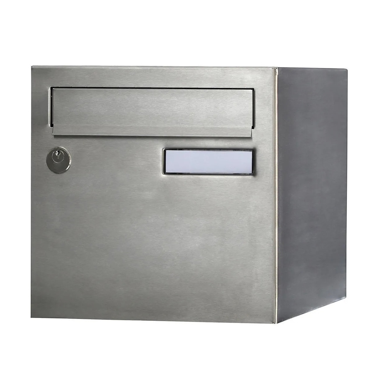 Boîte aux lettres normalisée 2 portes extérieur - Rivage - inox