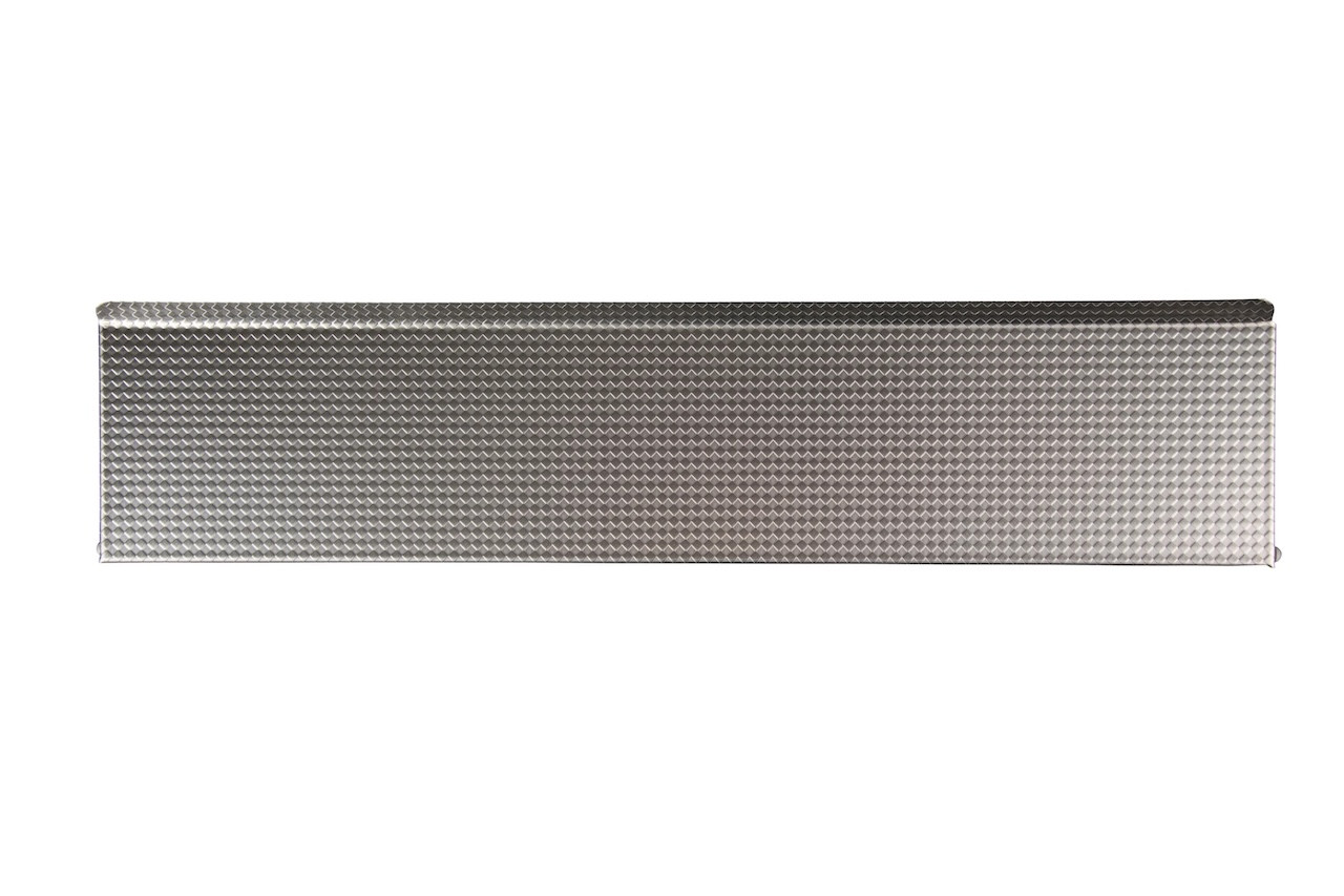 Entrée de courrier - inox - largeur 37 cm