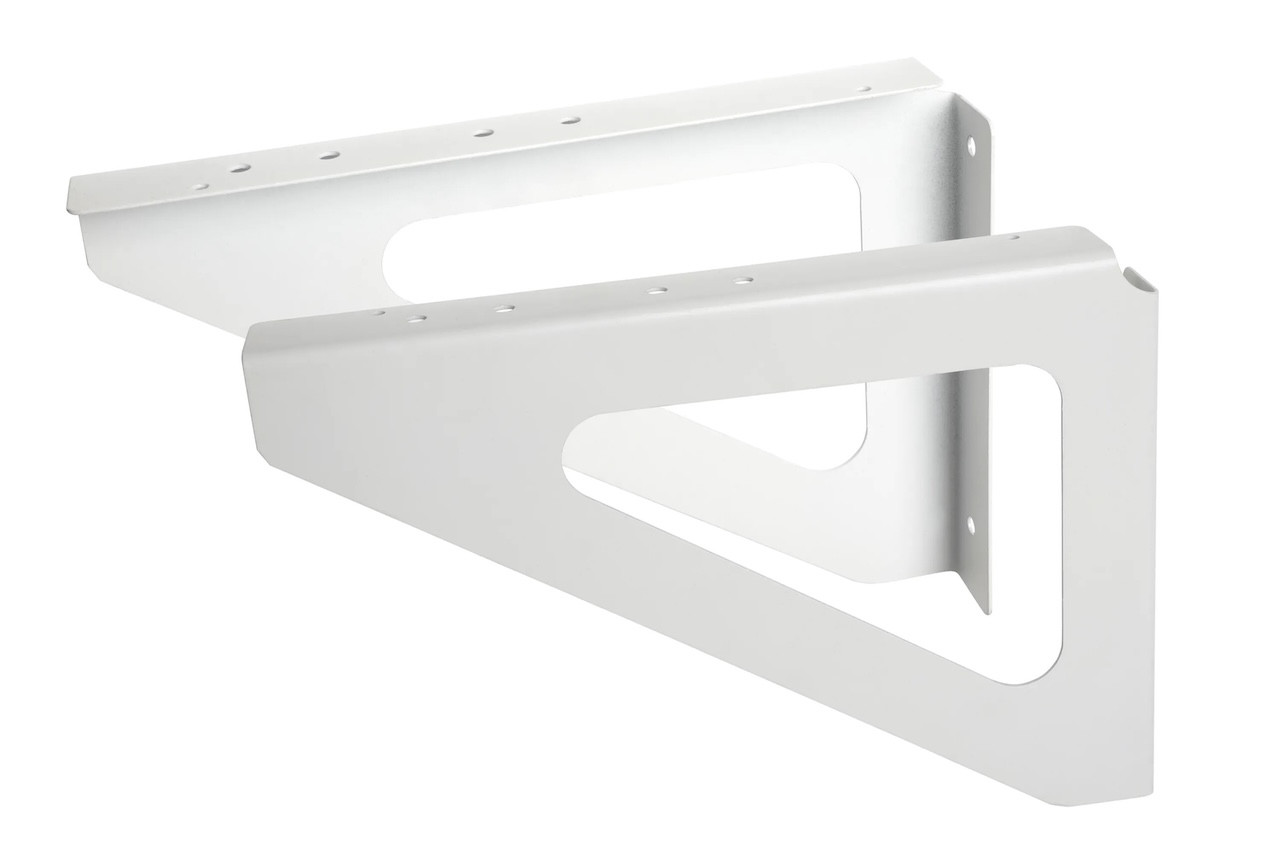 Kit de fixation - H.18 x l.25 x P.3 cm - blanc