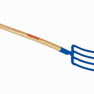 Fourche à bêcher acier forgé REVEX manche bois L.100 cm