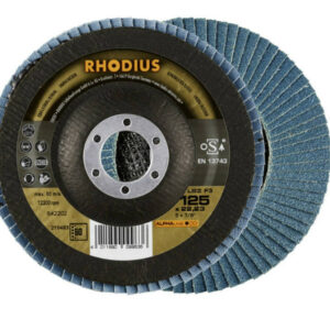 Pack de 5 - disques à lamelles - ALPHALINE - LSZF3 PACK - 125 X 22,23mm - Grains 80
