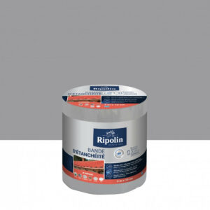 Bande d'étanchéité Adhésive ripolin, 3 m x 10 cm, gris
