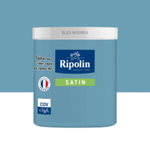 Testeur peinture bleu mooera satine RIPOLIN 75 ml