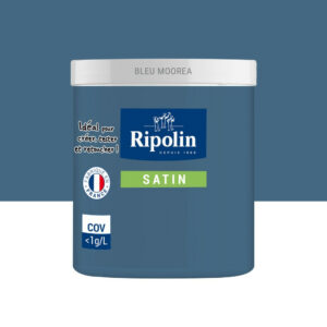 Testeur peinture bleu seram satine Interieur RIPOLIN 75 ml