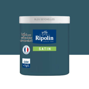 Testeur peinture bleu seychelles satine 467067 RIPOLIN 75 ml
