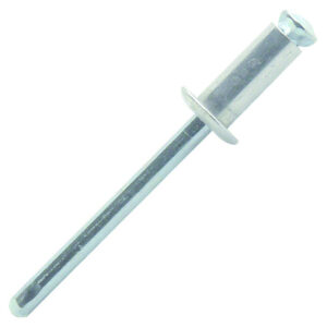 Rivet éclaté tête plate alu - acier 4,8x25mm boîte de 250 - SCELL-IT - PAD4825