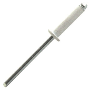 Rivet standard alu/acier tête plate blanc RAL9003 4,8 x 20 mm boîte de 250 SCELL-IT AWD4820