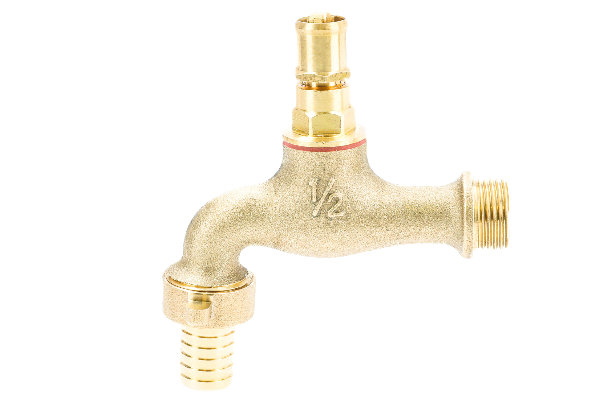 Robinet arrosage à tête cache entrée M1/2 bec 3/4 GARIS R3913CE