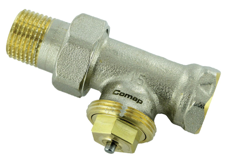 Robinet de radiateur thermostatique droit 3/8'' COMAP R809603