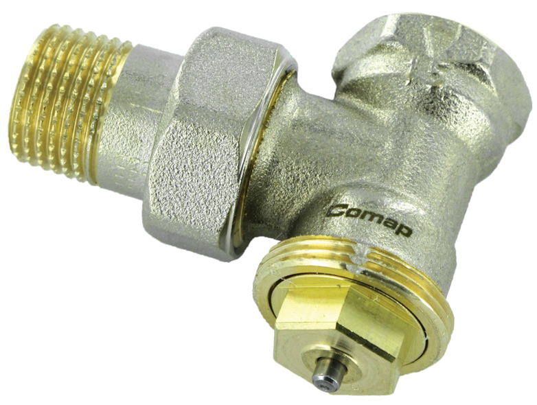 Robinet de radiateur thermostatique équerre 3/8'' COMAP R808603