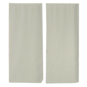 Paire de vitrages tamisant, Rio naturel L. 45 x H .120 cm