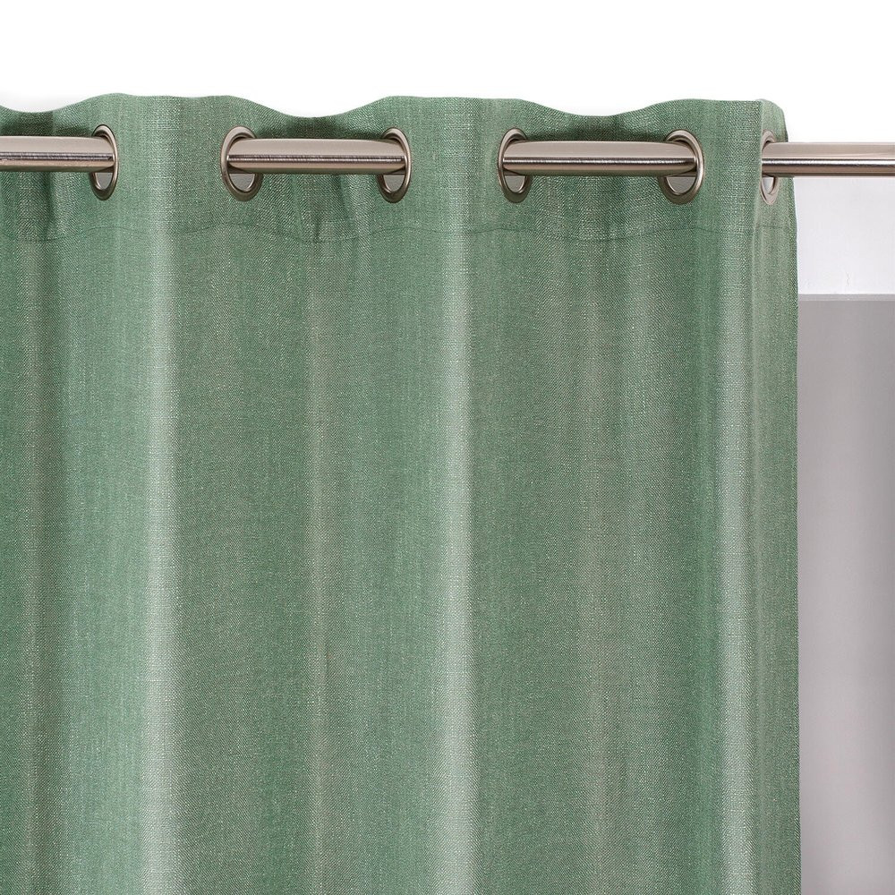 Rideau tamisant, Alan, vert H.260 x l.140 cm
