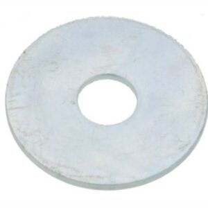 Rondelle plateextra large acier zingué blanc NFE 25513 18X55X3 BTE 50 ULTIMA AFBLLU18