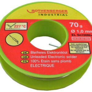 Bobine étain électronique 1 mm, 200 g. ROTHENBERGER