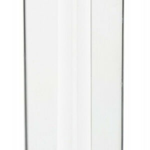 Boîte ROTHO plastique, l.10 x P.10 x H.28.5 cm, 2 l, transparent / blanc